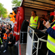 Andrea Nahles, leader of Social Democratic Party (SPD) addresses the crowd.
